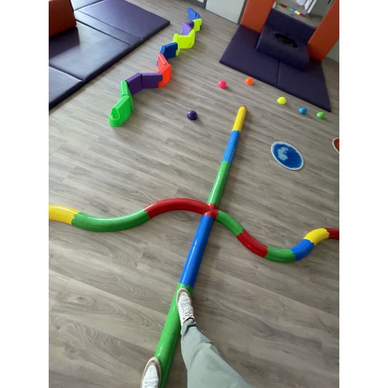 "Wobble Walk" Balance Beam Activity Set "Wobble Walk" Balance Beam Activity Set