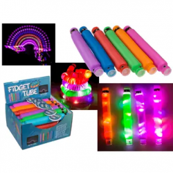 Fidget Pop Tube - LED Light Up