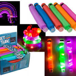 Fidget Pop Tube - LED Light Up